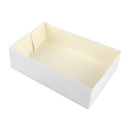 Caissette Blanche Patisserie - 16x11x5 cm - par 100 - blanc en carton 3760394093947_0