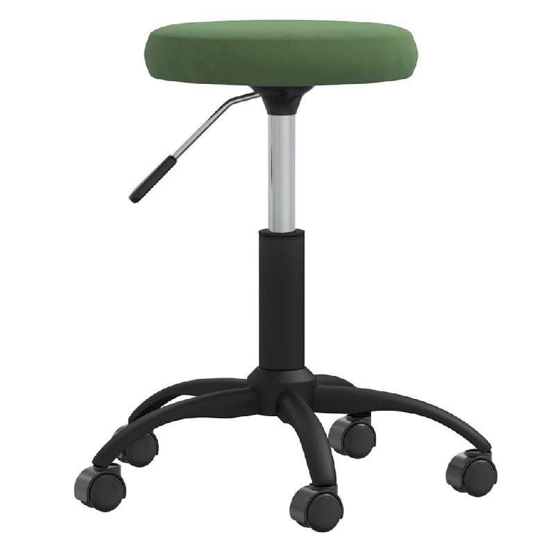 VidaXL Chaise de salle à manger Vert foncé Velours Modèle Ordelis - 8720286727133_0