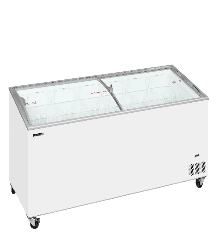 Congélateur vitré de crème glacée IC501SCEB (427 / 398) blanc TEFCOLD_0