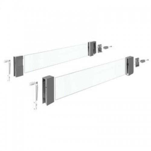 DESIGNSIDE VERRE - KIT POUR HAUTEUR 176 MM-260MM-ANTHRACITE HETTICH