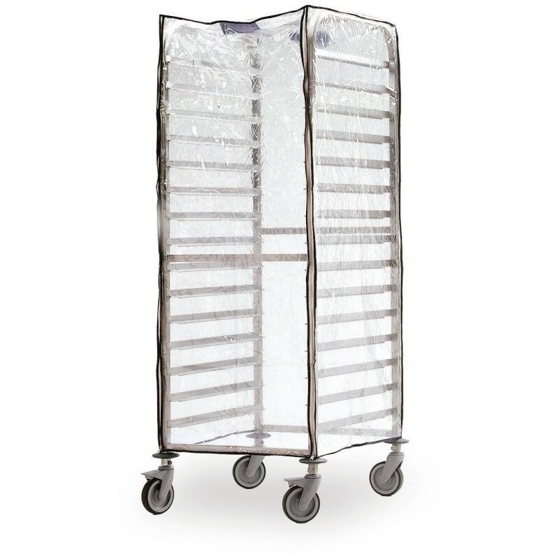 Housse de Protection en PVC pour Chariot GN 2/1 - Distform - transparent plastique 3332435677753_0