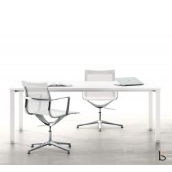 Fauteuil de réunion Evole en résille - Mobel Linea - design moderne pour compléter vos espaces_0
