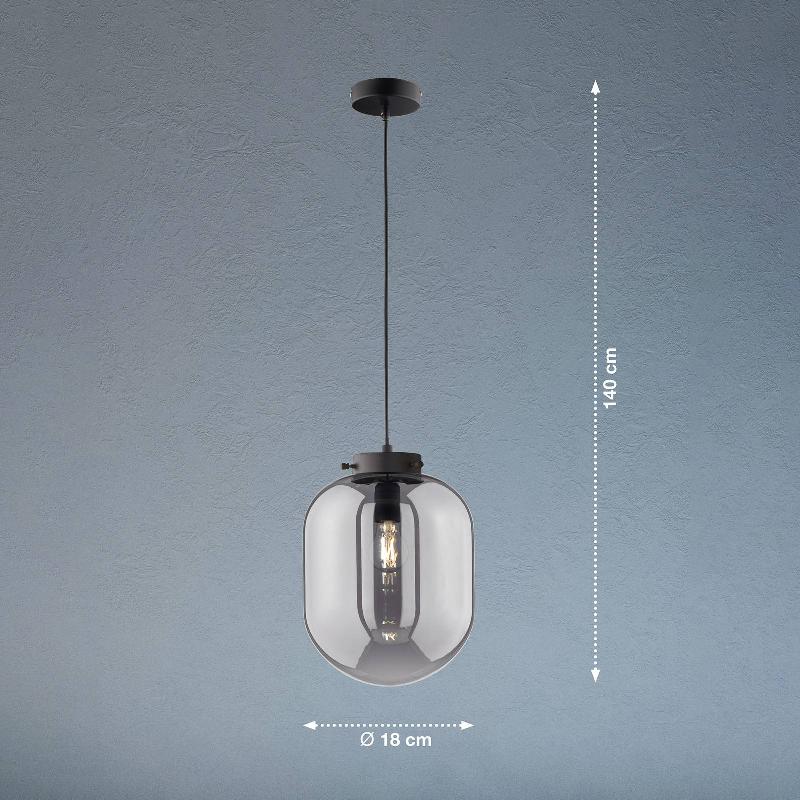 FISCHER & HONSEL SUSPENSION REGI, À UNE LAMPE, Ø 18 CM