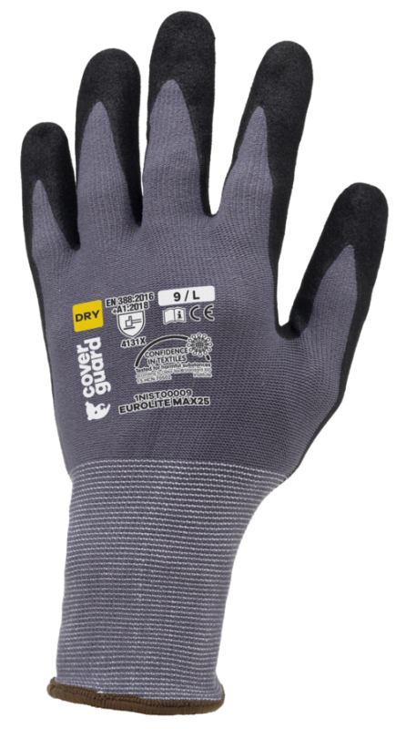 GANTS EUROLITE tactiles MAX25 j15 pa gris-milieux secs -la paire-_0