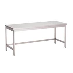 Gastronoble Gastro M Table de travail en acier inoxydable 700x700x850 mm - 5050984691690_0