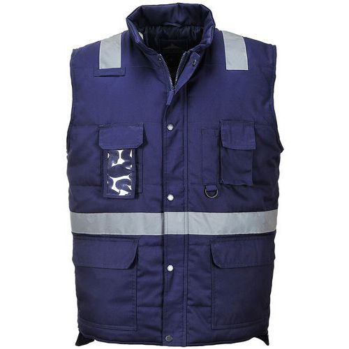 GILET DE TRAVAIL DE FROID IONA F414 BLEU FONCÉ XXXL - PORTWEST