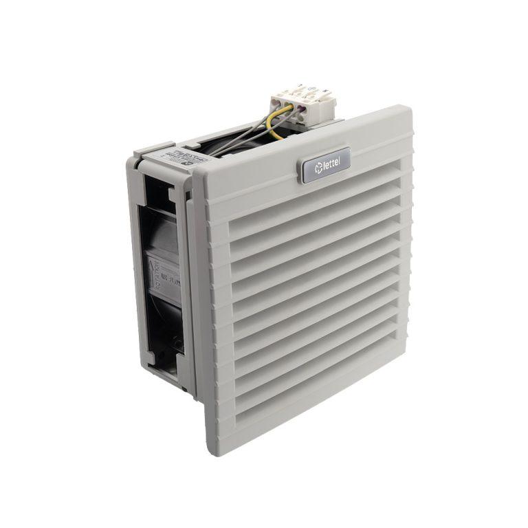 Grille 150x150 avec ventilateur 24V et filtre pour armoire électrique - LETTEL - GTA-125-VFF-24_0