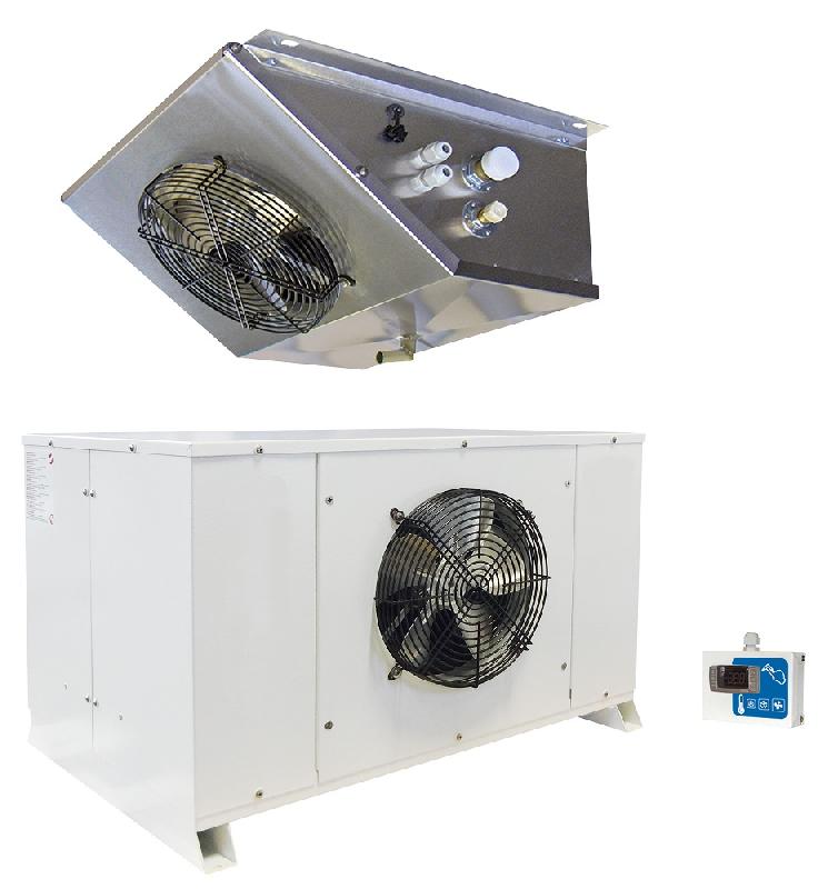 Groupe froid à distance split positif 15,43 m3 pour temp ambiante +... - P7480.0005_0