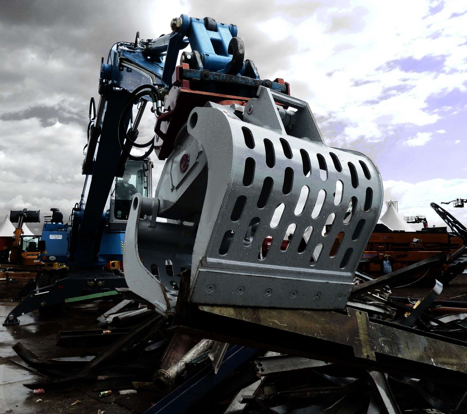 Pince de tri Hd / drg-14 860 kg - Grappins de démolition et de recyclage DEMAREC_0