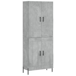 Helloshop26 - Buffet bahut commode armoire meuble de rangement organisateur cuisine salle de séjour salon haut 69,5 x 34 x 180 cm 02_0034671 - 300021_0