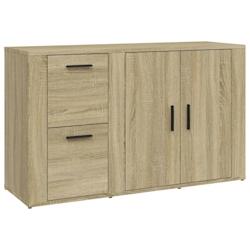 Helloshop26 - Buffet bahut commode armoire meuble de rangement organisateur cuisine salle de séjour salon sonoma 100 x 33 x 59,5 cm 02_0031455 - 3000_0
