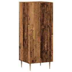 Helloshop26 - Buffet bahut commode armoire meuble de rangement organisateur cuisine salle de séjour salon vieux bois 34,5 x 34 x 90 02_0036600 - 3000_0
