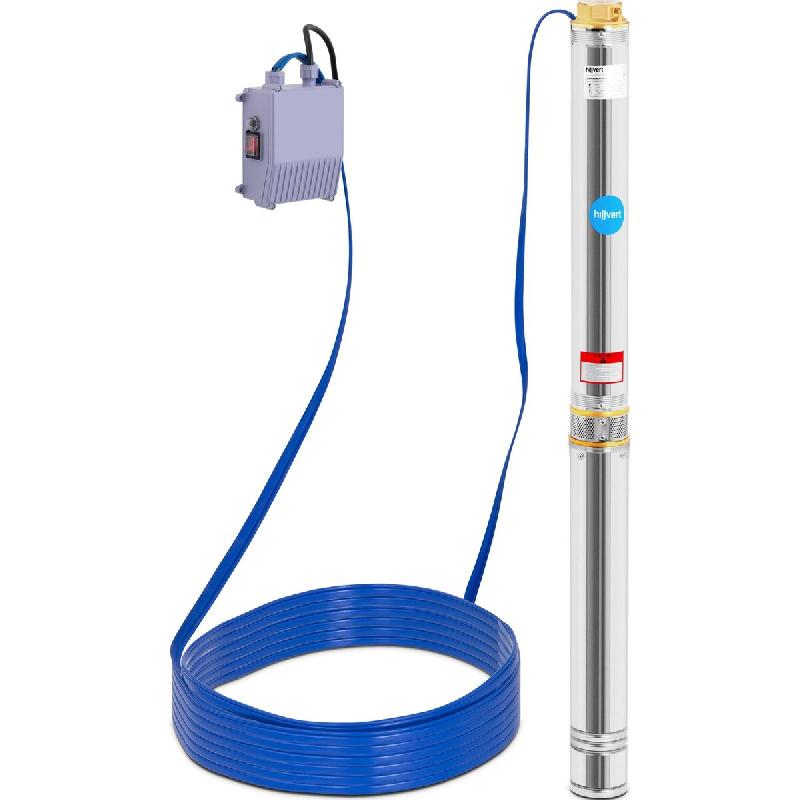 Hillvert - hillvert Pompe Submersible Pompe À Eau Immergée HT-ROBSON-SP2200-72 (Débit De 9 000 l/h, 2 200 W, Hauteur De Refoulement 72 m, - 4062859_0