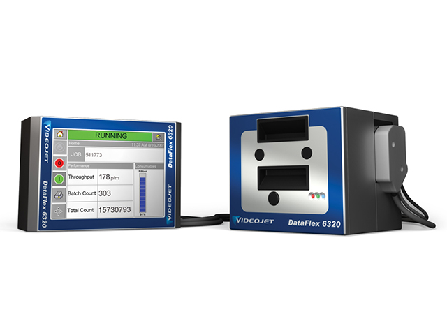 Imprimante transfert thermique Videojet 6320 - impression sur emballages souples à haute vitesse_0
