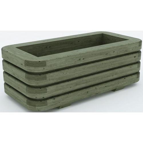 JARDINIÈRE LOCTUDY RECTANGULAIRE 50X180X44 CM - PIN - MOBEXTAN