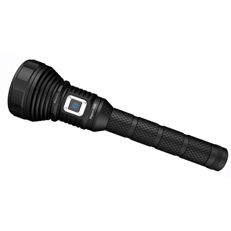 Lampe torche led magnum 3500 3500lm portée 700m nightsearcher_0