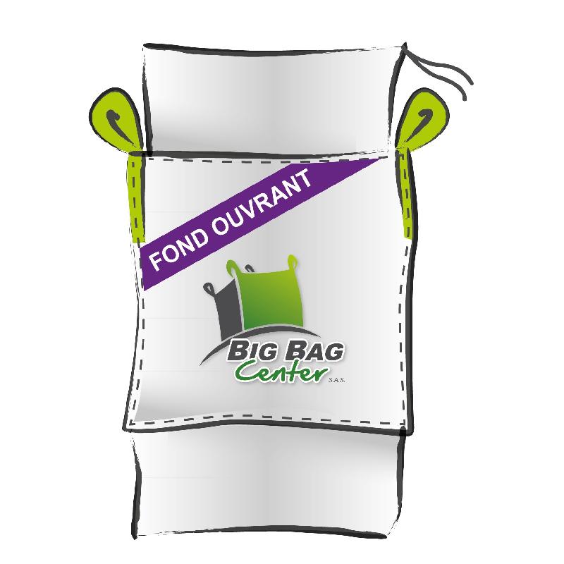 LOT de 10 BIGBAGS neuf 90x90x120, SWL: 1000 kg, JR+OT, fond ouvrant_0