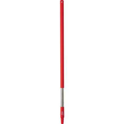 MANCHE INOX Ø31 MM 1025 MM ROUGE - VIKAN