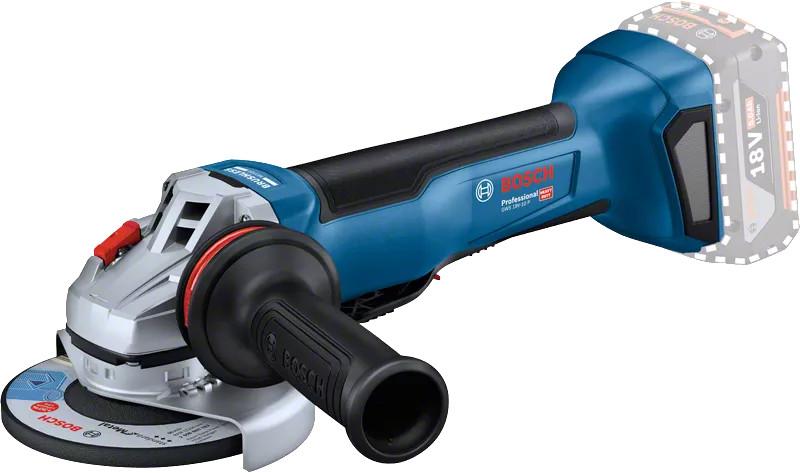 Meuleuse d'angle sans fil BOSCH GWS 18V-10 P Professional - 18V - 125 mm - Sans batterie ni chargeur - Avec fonctions de sécurité avancées_0