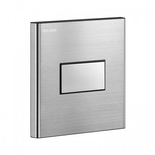PLAQUE DE COMMANDE AVEC ROBINET TEMPORISÉ POUR URINOIR TEMPOFLUX - TEMPORISATION 3 SECONDES DELABIE