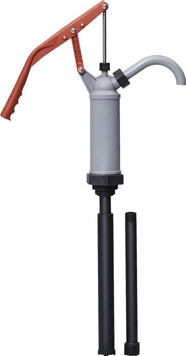 Pompe manuelle pour fûts PP/PE - 16 l/min - Tube télescopique 400-900 mm - REILANG_0