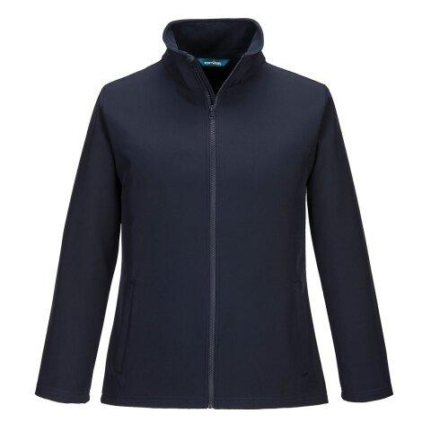 PORTWEST TK21 SOFTSHELL PRINT & PROMO FEMMES (2 COUCHES) MARINE - TAILLE L