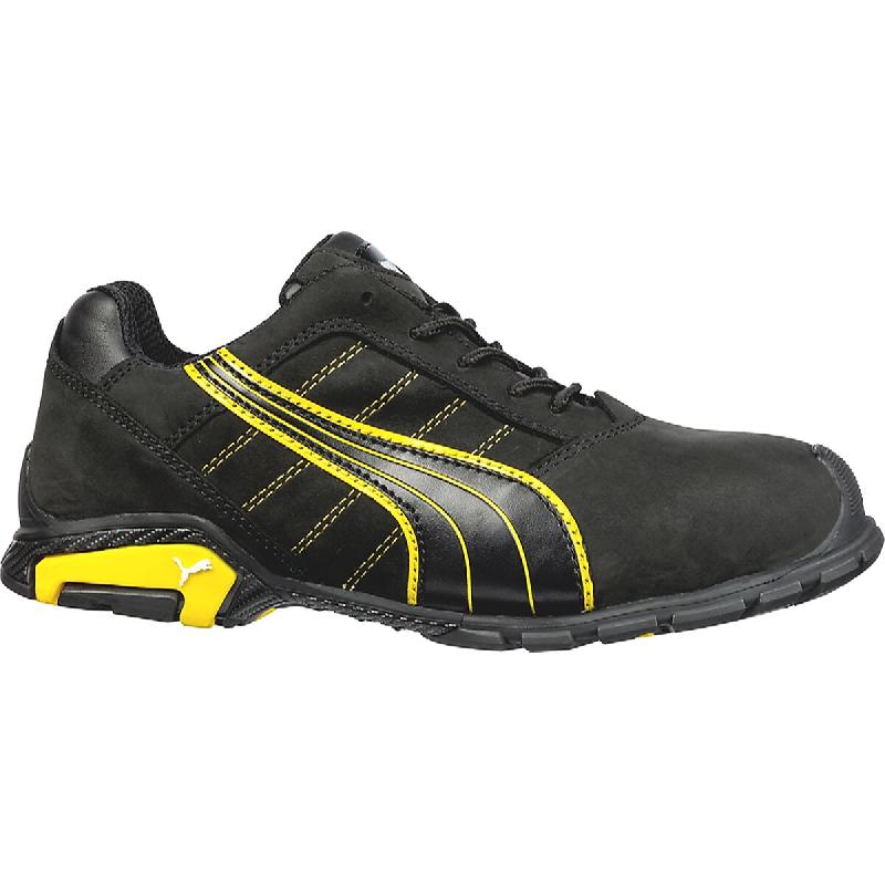 PUMA Safety Amsterdam Low 642710-39 Sicherheitsschuh S3 Schuhgröße (EU): 39 Schwarz, Gelb 1 Paar - 39 multicolore multi-matériau 4051428028738_0