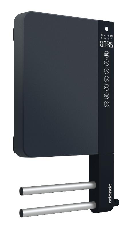 SÈCHE-SERVIETTE ÉLECTRIQUE 1800W TELIA AVEC SOUFFLANT ET BARRES - ATLANTIC - 720110