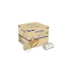 Serviettes de table intercalées - 2 plis EcoNatural - x40 - LUCART FRANCE SAS - marron 7421123364511_0