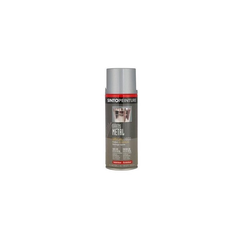 PEINTURE AÉROSOL EFFET VERNIS MÉTAL MAT 400ML – SINTO - 925525