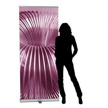 Stand Rollup - Rollup Start - Léger et Économique pour Kakémono 85x200cm_0