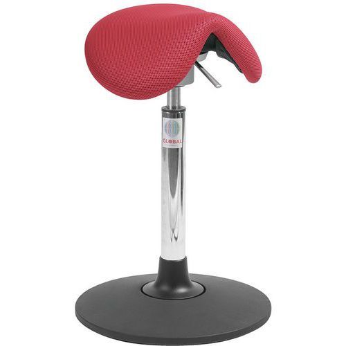 SIÈGE DALTON SWAY FLEXMATIC - TISSU 3D - HAUT - ROUGE - GLOBAL PROFESSIONAL SEATING