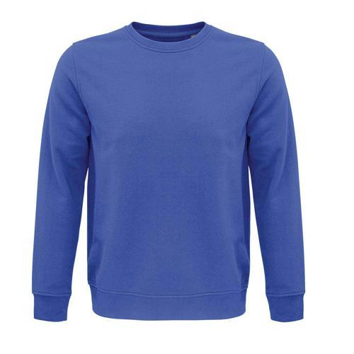 SWEAT PERSONNALISABLE COTON ORGANIQUE BIO ROYAL