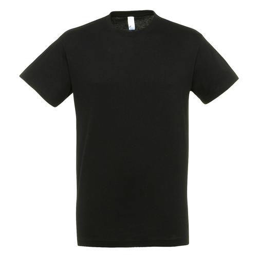 TEE-SHIRT PERSONNALISABLE ACTIVE 190G ADULTE NOIR