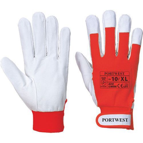 GANT DE MANUTENTION EN CUIR TERGSUS A250 BLANC 10 - PORTWEST