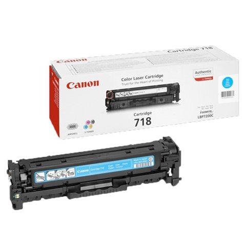 TONER CANON 718 COULEURS SÉPARÉES POUR IMPRIMANTE LASER - CANON