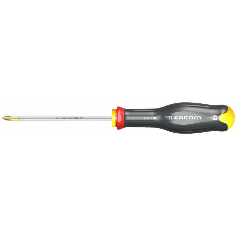 TOURNEVIS PROTWIST® PH1 4,5X100MM LONGUEUR TOTALE 209MM - FACOM - ATP1X100