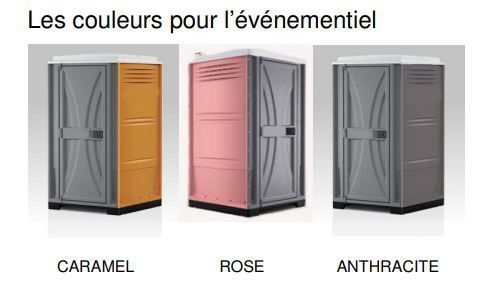 Vente - Toilette mobile autonome ECCO Triton Premium 105 x 105 x 232 cm - Compacte et facile à manipuler_0