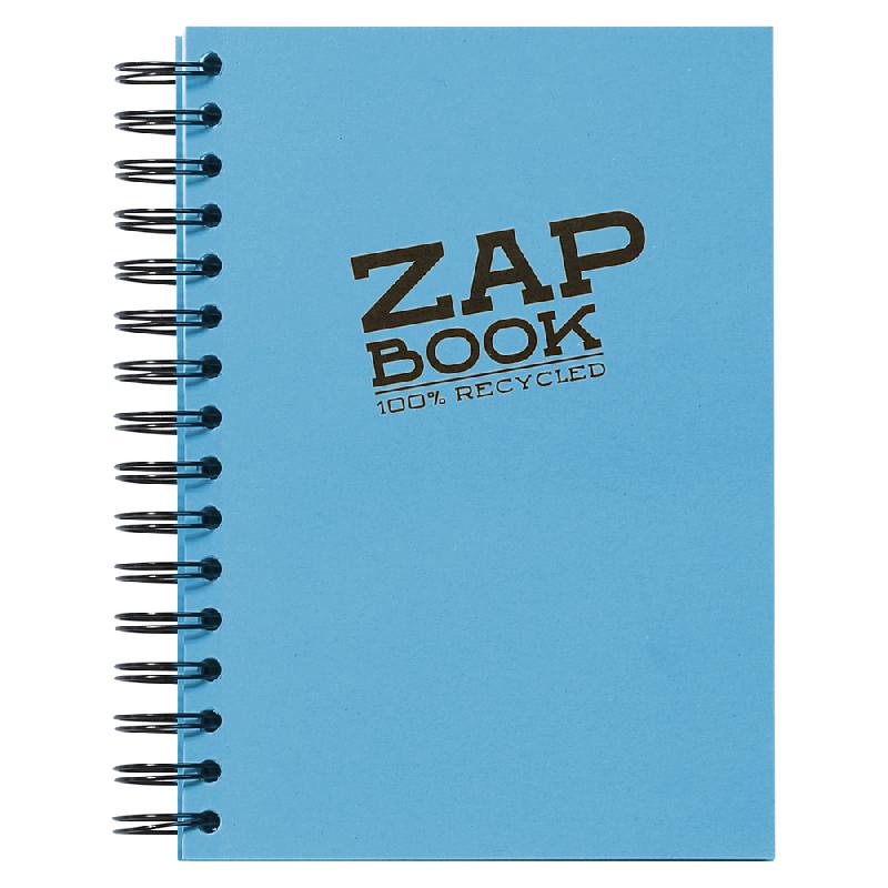 ZAP BOOK CARNET SPIRALÉ 160F A5 80G - ASSORTIMENT MIXTE - LOT DE 5
