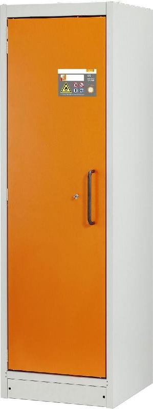 Armoire anti-feu PROline 6/20 F90, 1 porte gauche orange, 5 tiroirs - CEMO - 12019_0