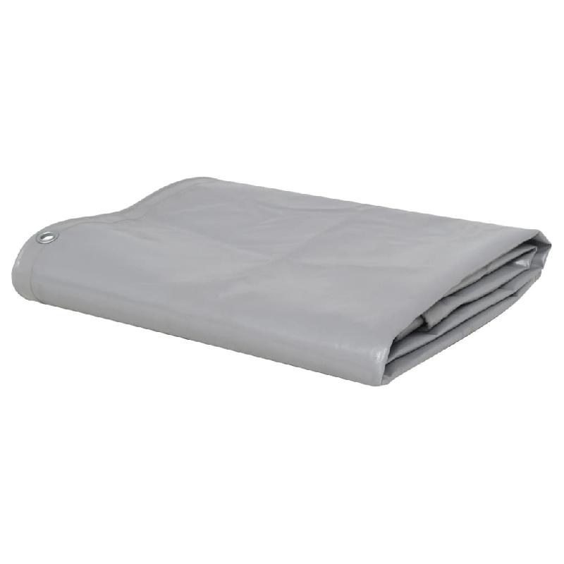 BÂCHE POLYVALENTE ET RÉSISTANTE 650 G / M² 1,5 X 20 M GRIS 02_0002179_0