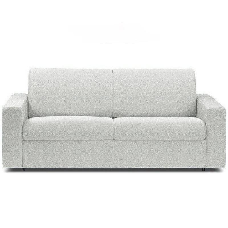 CANAPÉ CONVERTIBLE EXPRESS CRÉPUSCULE MATELAS 120CM COMFORT BULTEX® POLYURÉTHANE BLANC_0