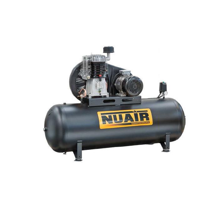 Compresseur à piston 7,5 cv bi-etages 500 litres NUAIR - 11574690_0