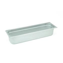 DBMARK - GNP24065/6 - Lot de 6 pièces - Bac GN 2/4 en acier inoxydable - 53 x 16,2 cm - Profondeur 6,5 cm - 4 L - gris inox GNP24065/6_0