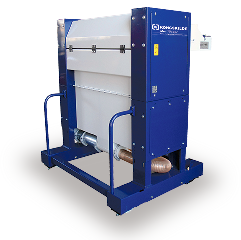 Déchiqueteuse industrielle MultiDicer Kongskilde - coupe et lacère carton épais jusqu'à 1630 mm et 12000 pièces/heure_0