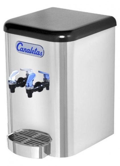 Distributeur d'eau série 3ID - Canaletas - Compact - Acier inoxydable - Capacité 15 à 20 utilisateurs_0