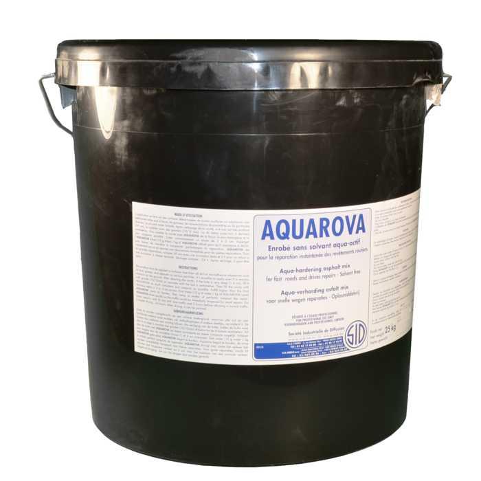 Enrobé à froid sans solvant aqua-actif pour la réparation instantanée des revêtements routiers aquarova_0