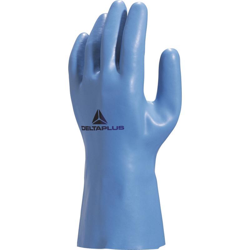 Gant de travail venizette ve920 en coton enduit latex t10,5 - DELTA PLUS - ve920bl10 - 471771_0