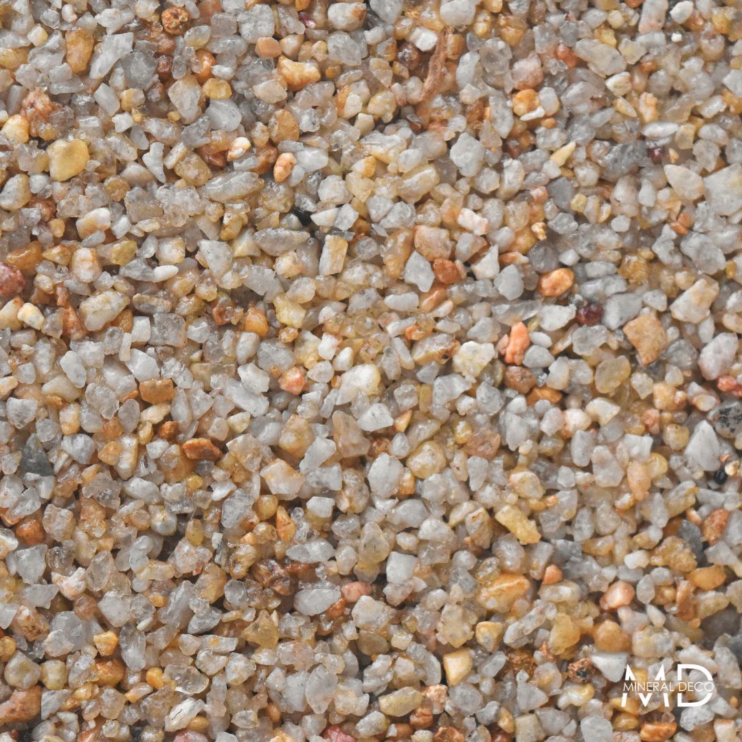 Graviers lavés séchés en quartz jaune 2/6 - SOLEIL Premium_0
