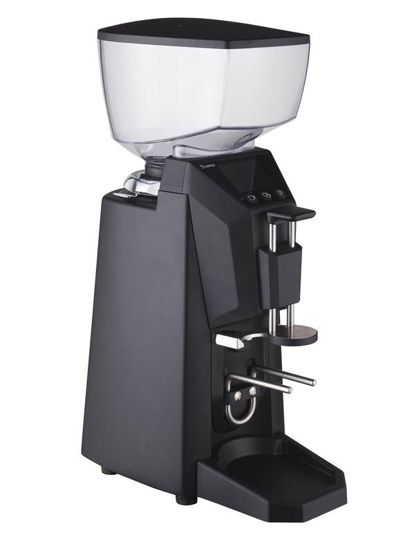 Moulin à café professionnel de couleur noir avec tamper - 25 kg/h - 59T- SD, Stock Direct CHR